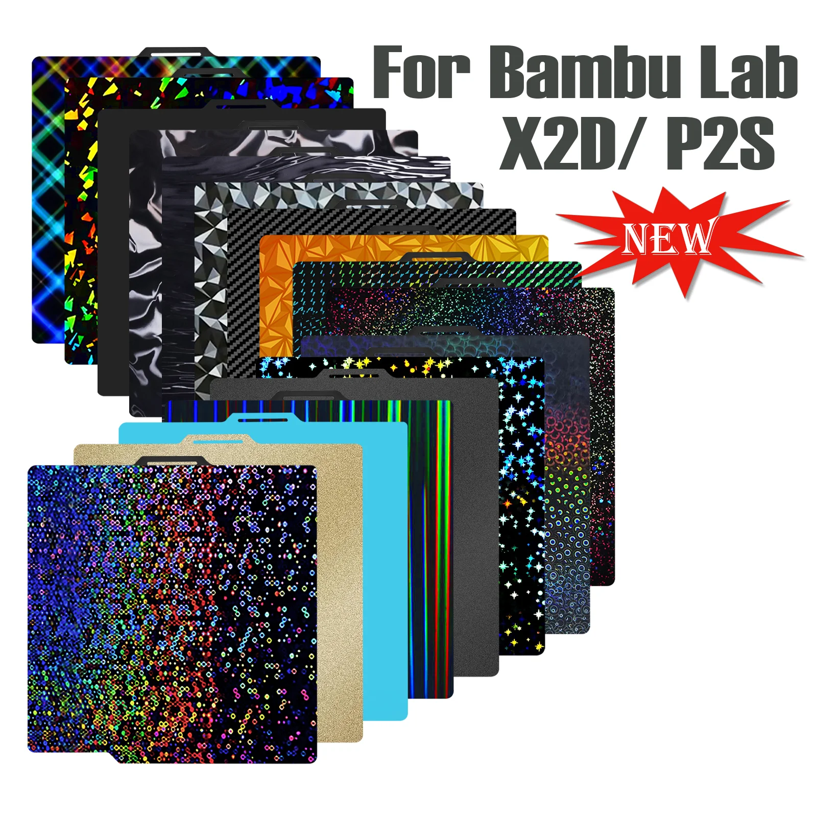 Bambulab X2D Build Plate Smooth Carbon pet Pei Textured X2D Upgrade Print Plate Bambu lab X2D Bamboo P2S 3d Printer Parts
Bambulab X2D Build Plate Smooth Carbon pet Pei Textured X2D Upgrade Print Plate Bambu lab X2D Bamboo P2S 3d Printer Parts