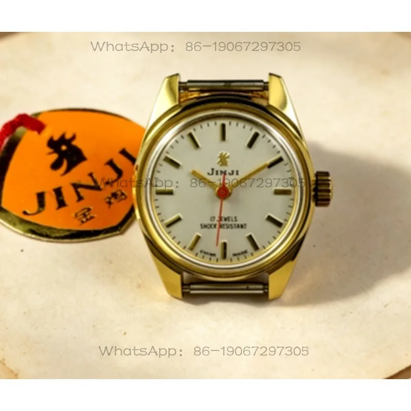 Original stock, Golden Rooster women's mechanical watch produced by Shanghai Watch Factory, a free strap with a diameter of 26mm
Original stock, Golden Rooster women's mechanical watch produced by Shanghai Watch Factory, a free strap with a diameter of 26mm
