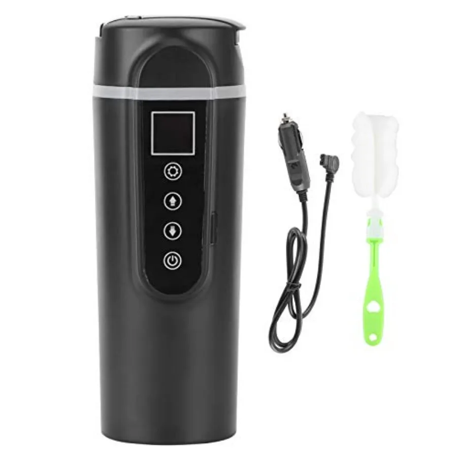 Smart Temperature Control Travel Coffee Mug 450ml 12-24V Electric Heated Travel Mug Stainless Steel Car Cup 0-100℃ Adjustable20
Smart Temperature Control Travel Coffee Mug 450ml 12-24V Electric Heated Travel Mug Stainless Steel Car Cup 0-100℃ Adjustable20