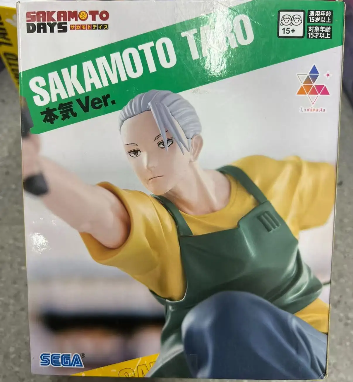 SEGA Luminasta SAKAMOTO DAYS Taro Sakamoto Serious Form PVC Anime Figure
SEGA Luminasta SAKAMOTO DAYS Taro Sakamoto Serious Form PVC Anime Figure