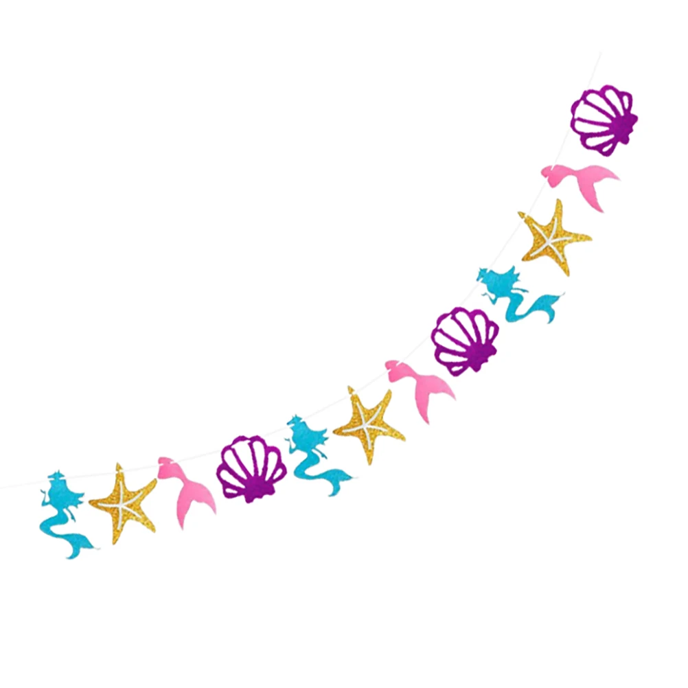 Mermaid Banner Birthday Party Birthday Party Banner Decoration Creative Hanging Lightweight Cartoon Sea Theme Props
Mermaid Banner Birthday Party Birthday Party Banner Decoration Creative Hanging Lightweight Cartoon Sea Theme Props