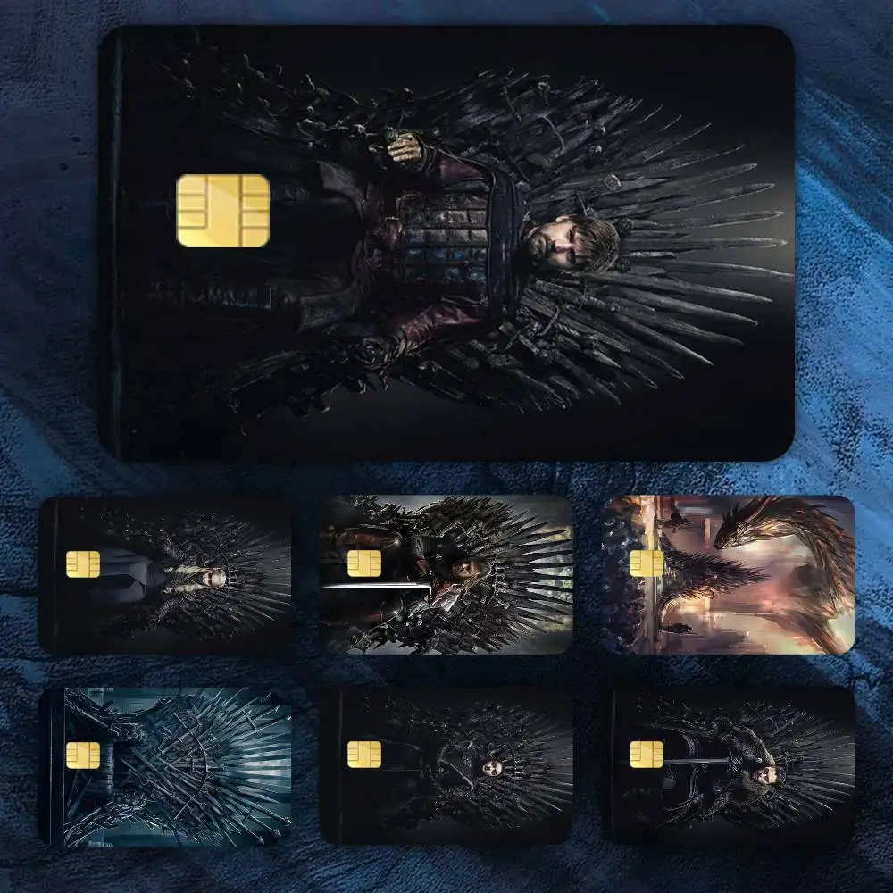 Game of T-Thrones The I-Iron T-Throne Credit Card HD Stickers Premium matte film effectively prevents fingerprints and abrasion
Game of T-Thrones The I-Iron T-Throne Credit Card HD Stickers Premium matte film effectively prevents fingerprints and abrasion
