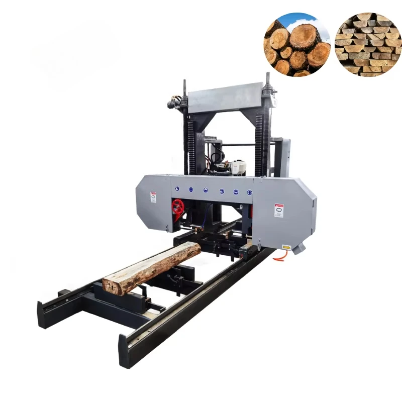 Electric Mobile Portable Horizontal Band Sawmill Timber Sawmill Machine
Electric Mobile Portable Horizontal Band Sawmill Timber Sawmill Machine