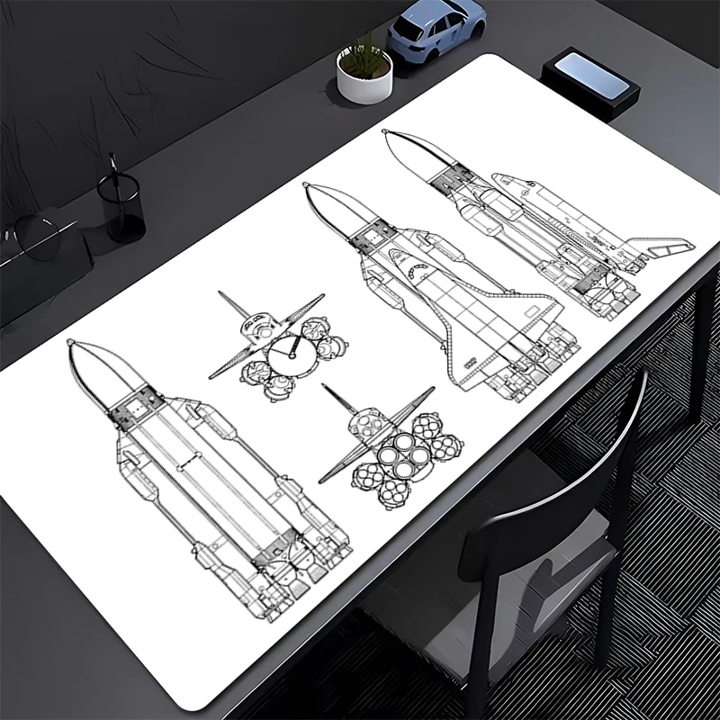 Size Mouse Pad Gaming Mousepad Space Shuttle Rubber Mouse Mat Gamer Desk Mat Mechanical Keyboard Pads Black And White Mousepads
Size Mouse Pad Gaming Mousepad Space Shuttle Rubber Mouse Mat Gamer Desk Mat Mechanical Keyboard Pads Black And White Mousepads