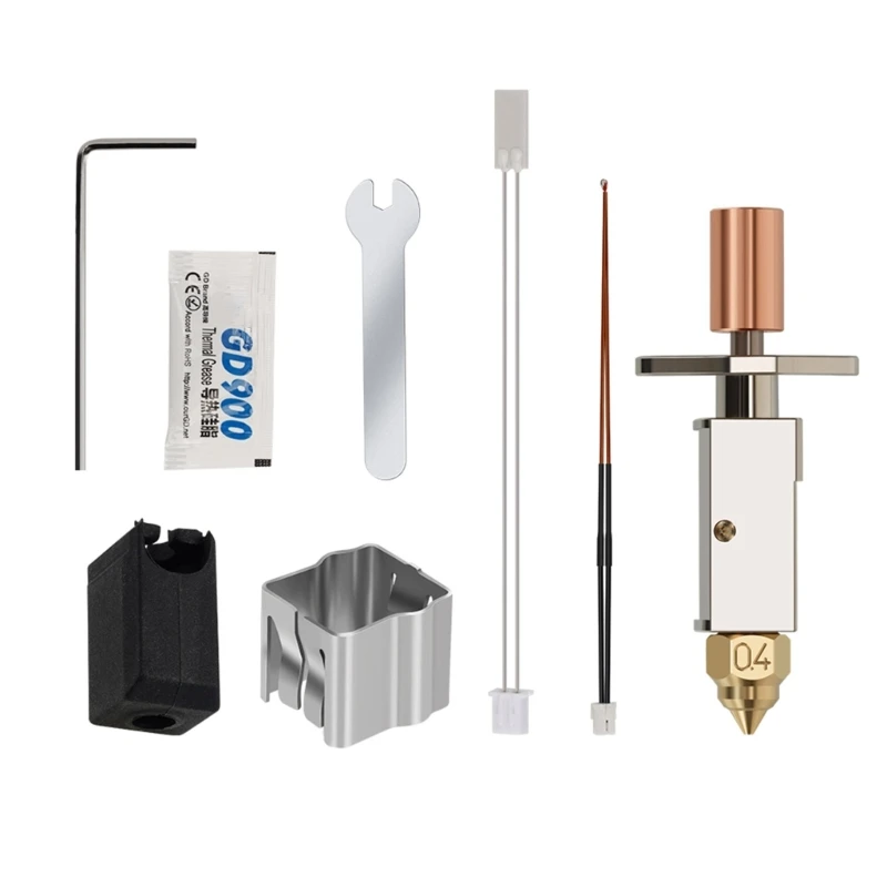 Upgraded 3D Printing Hotend Easy Installation for K1max 3D Printers Extruder Heating Block MK8 Nozzle 24V 60W 896C
Upgraded 3D Printing Hotend Easy Installation for K1max 3D Printers Extruder Heating Block MK8 Nozzle 24V 60W 896C