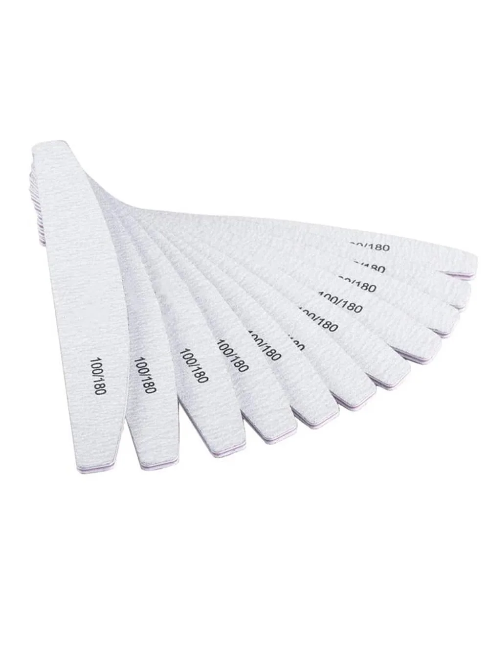 50PCS/Set Nail File Buffer Double Side Of The Nail Buffer 100/180 Trimmer
50PCS/Set Nail File Buffer Double Side Of The Nail Buffer 100/180 Trimmer