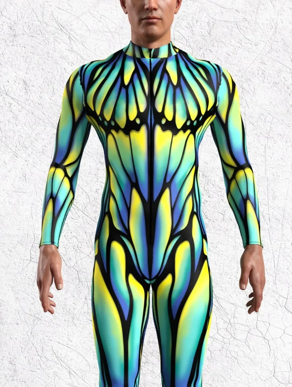 Zawaland Men Woman Butterfly Costume Halloween Sexy Bodysuit Carnival Festival Party Zentai Catsuit Stage Performance Outfit
Zawaland Men Woman Butterfly Costume Halloween Sexy Bodysuit Carnival Festival Party Zentai Catsuit Stage Performance Outfit