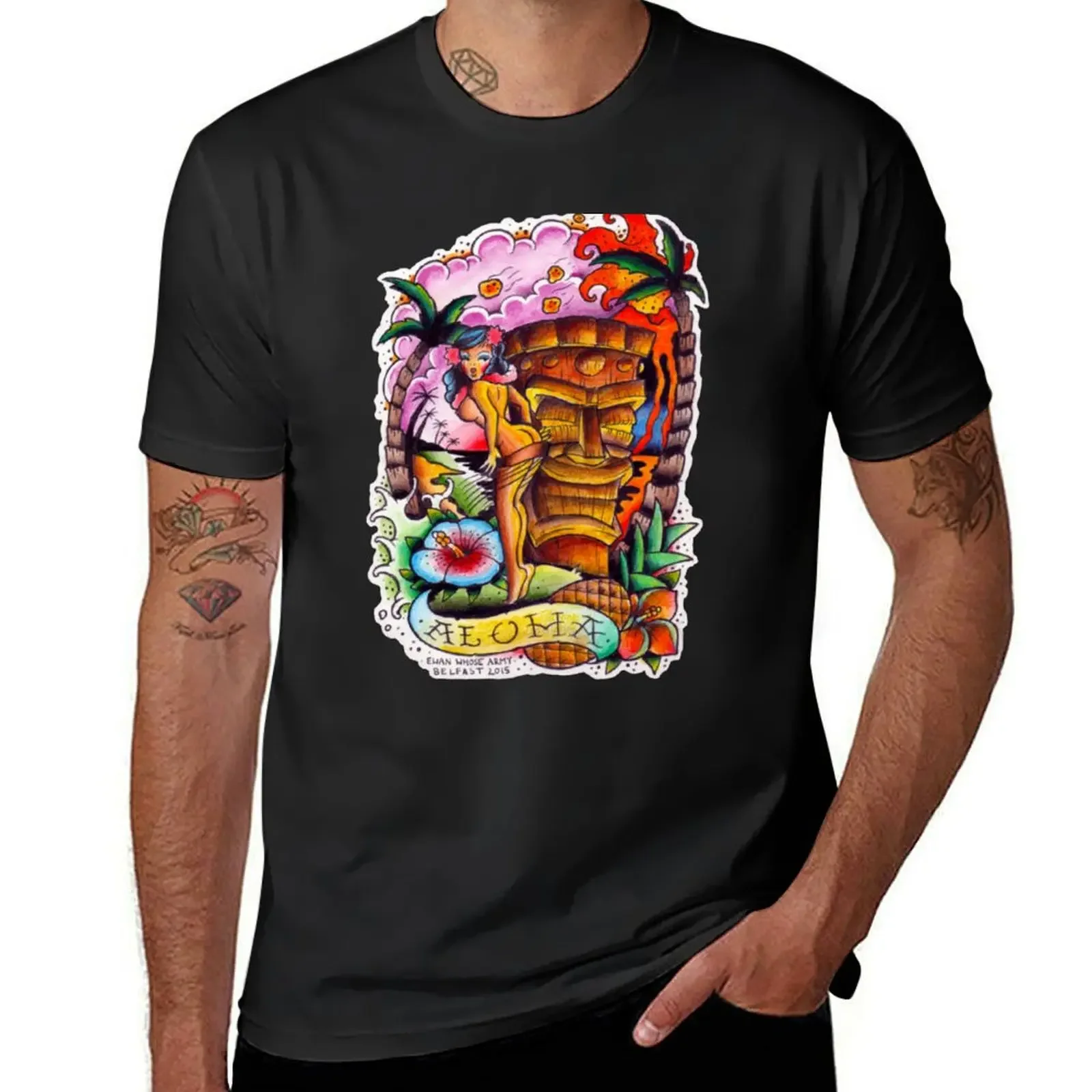 Aloha! T-Shirt graphic t shirts plus size tops man clothes vintage anime shirt slim fit t shirts for men
Aloha! T-Shirt graphic t shirts plus size tops man clothes vintage anime shirt slim fit t shirts for men