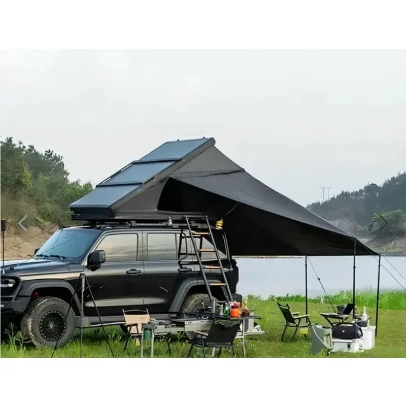 Roof tent automatic aluminum outdoor RV self-driving tour folding waterproof camping travel car
Roof tent automatic aluminum outdoor RV self-driving tour folding waterproof camping travel car