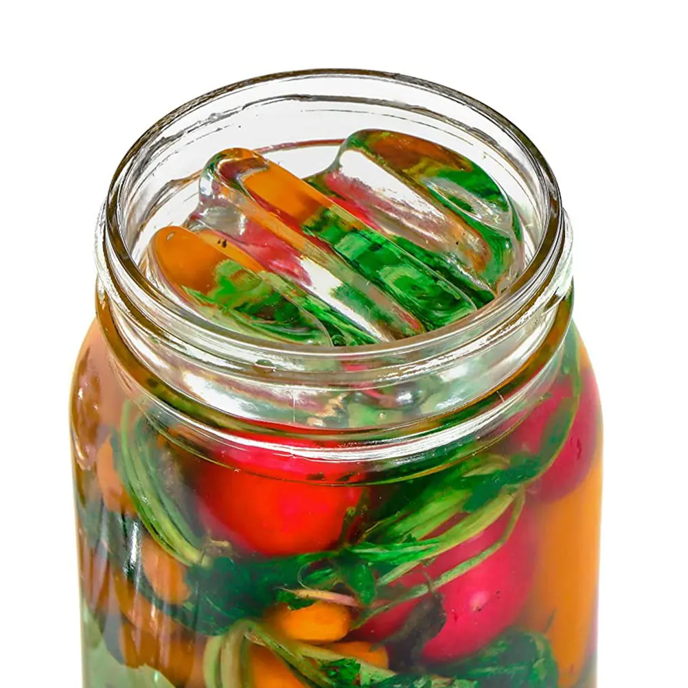 3 Pcs Versatile Mason Jars Overnight Canning Glass Weight for Fermenting Weights
3 Pcs Versatile Mason Jars Overnight Canning Glass Weight for Fermenting Weights