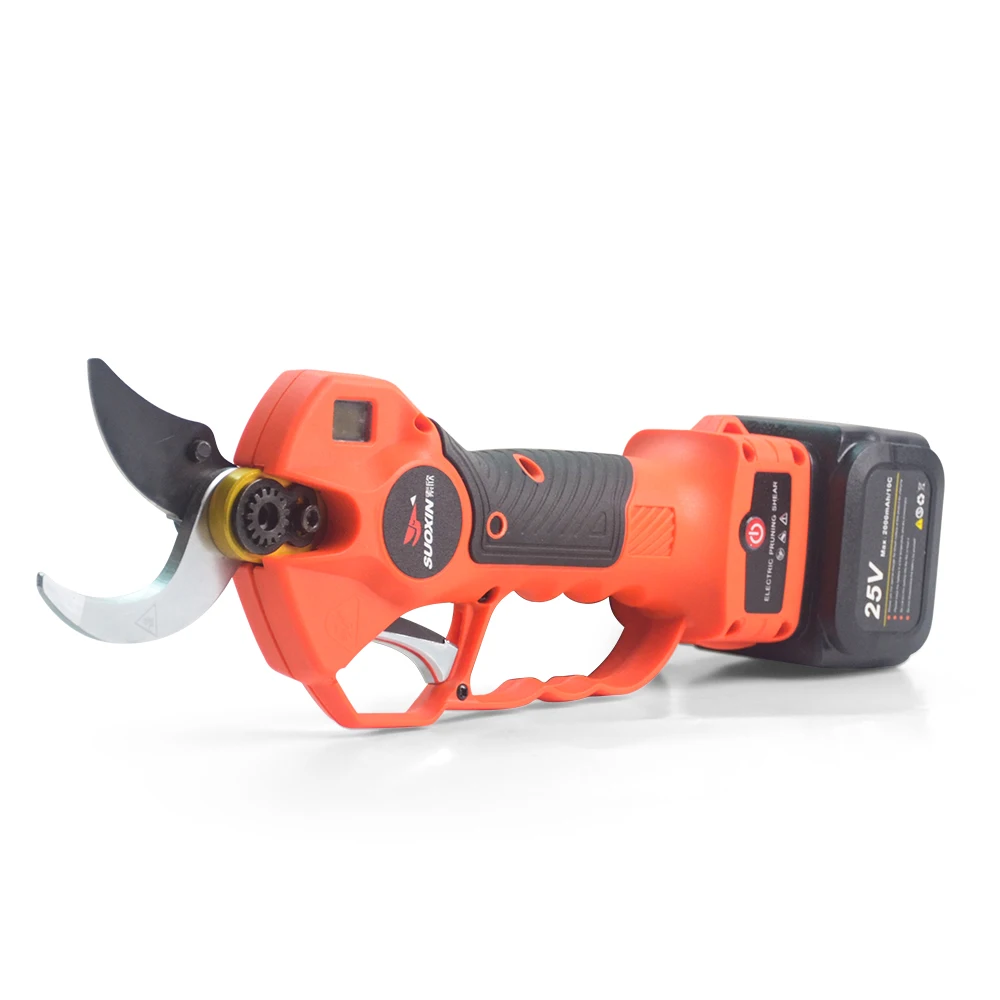Anti-Slip Grip 40MM Cordless Portable Electric Pruning Shear Pruner Scissors, 25V Battery Cordless Portable Garden Pruning Shear
Anti-Slip Grip 40MM Cordless Portable Electric Pruning Shear Pruner Scissors, 25V Battery Cordless Portable Garden Pruning Shear