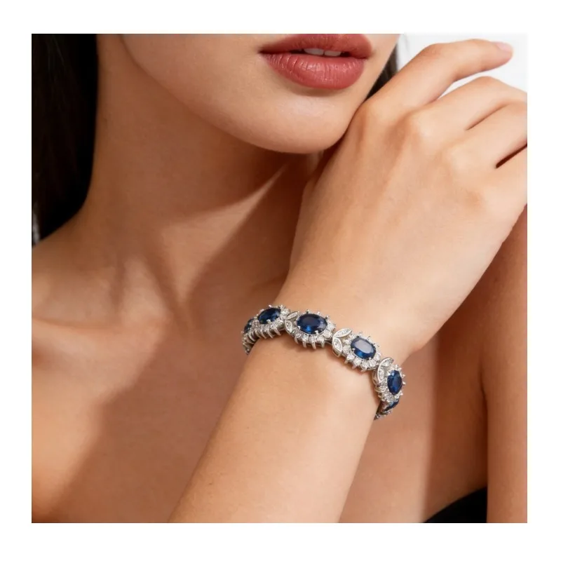 Hot Sale Zircon Bracelet Versatile Fashion Light Luxury Men's and Women's Gold-plated Crystal Bracelet Jewelry Silver Jewelry
Hot Sale Zircon Bracelet Versatile Fashion Light Luxury Men's and Women's Gold-plated Crystal Bracelet Jewelry Silver Jewelry