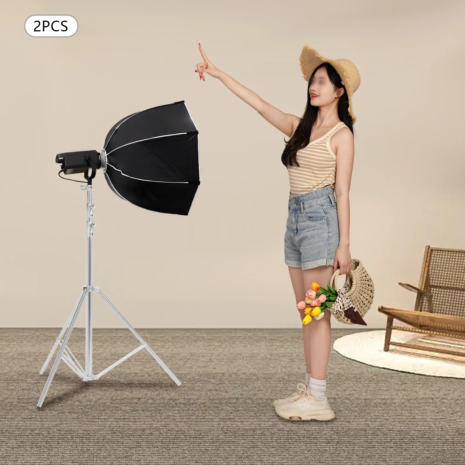 Stainless Steel Photography Light Stand Photography Light Stand 2Pcs Light Stand
Stainless Steel Photography Light Stand Photography Light Stand 2Pcs Light Stand