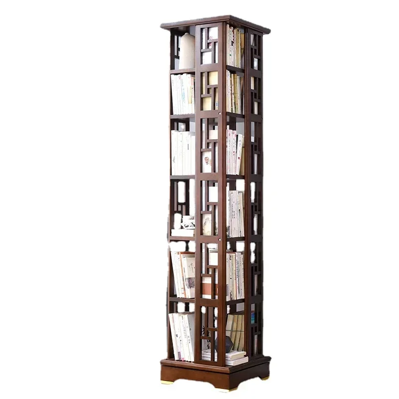 Xk Solid Wood Rotating Bookshelf 360 Degrees Bookcase Floor Shelf New Chinese Style Children's Light Luxury
Xk Solid Wood Rotating Bookshelf 360 Degrees Bookcase Floor Shelf New Chinese Style Children's Light Luxury