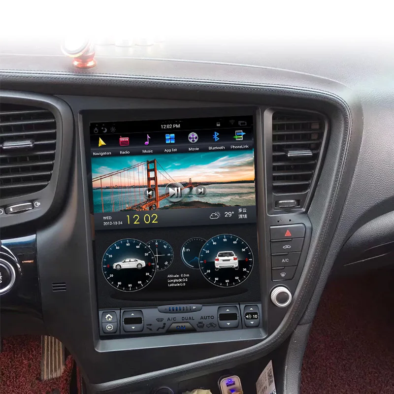 Car Radio For Kia Optima K5 2011-2015 Automotive Multimedia Carplay Android Auto Touch Screen Bluetooth GPS Navigation Stereo
Car Radio For Kia Optima K5 2011-2015 Automotive Multimedia Carplay Android Auto Touch Screen Bluetooth GPS Navigation Stereo