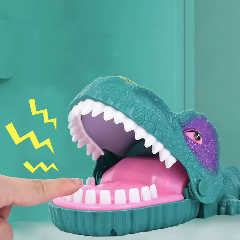 Kids Dinosaur Toys Hand Biting Finger Dinosaurs Game for Bite Tooth Party Trick
Kids Dinosaur Toys Hand Biting Finger Dinosaurs Game for Bite Tooth Party Trick
