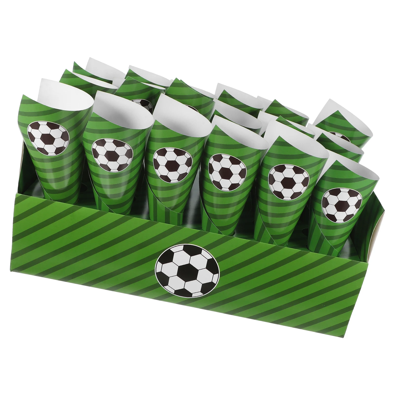 30pcs Popcorn Dispensing Stand Snack Cones Party Cups Charcuterie Food Holder Treat Bags Paper Brown Fried Container Appitizer
30pcs Popcorn Dispensing Stand Snack Cones Party Cups Charcuterie Food Holder Treat Bags Paper Brown Fried Container Appitizer