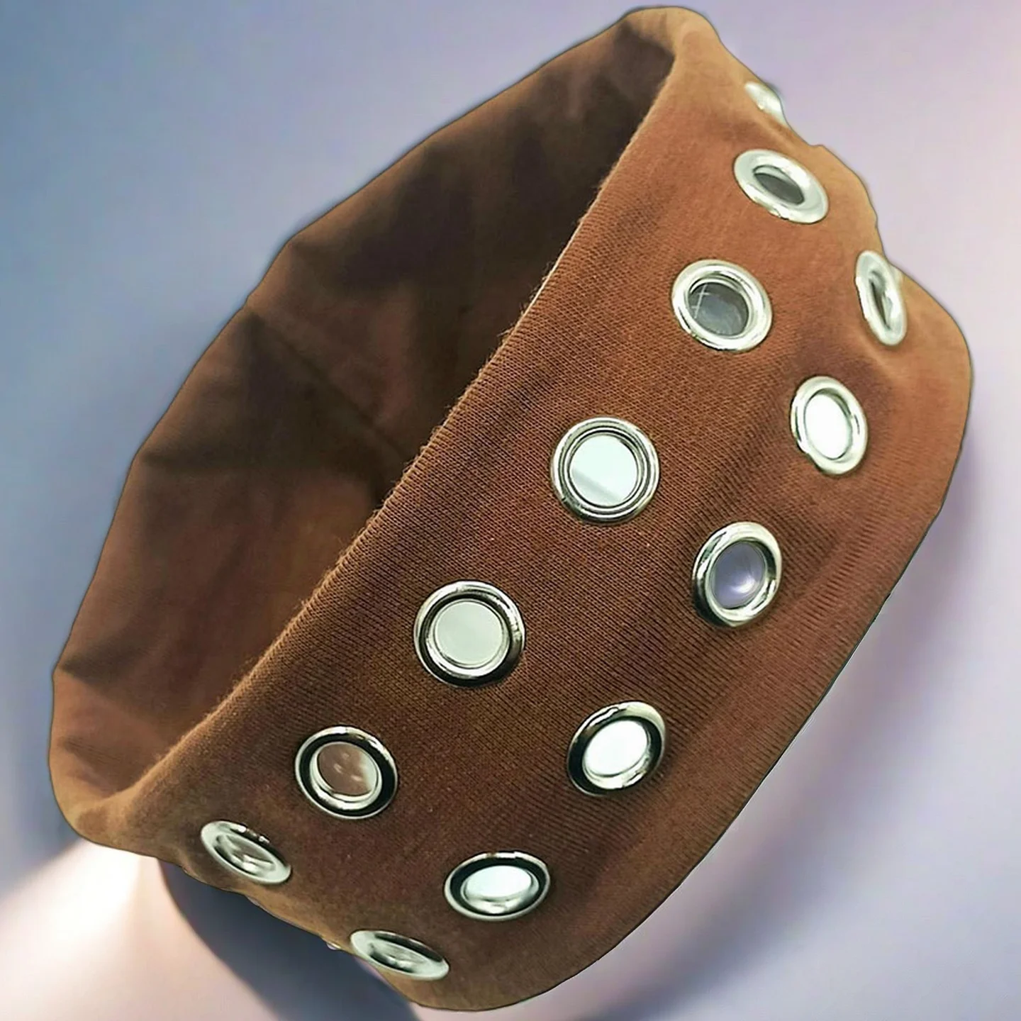 Rivets Stretchy Hairband Fabric Hair Accessories With Metal Eyelet Turban Headwrap Headwear Headband Elastic Wide Hair Band
Rivets Stretchy Hairband Fabric Hair Accessories With Metal Eyelet Turban Headwrap Headwear Headband Elastic Wide Hair Band