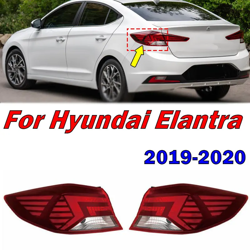 For Hyundai Elantra 2019 2020 Car Rear Tail Light Rear Turn Signal Light Brake Parking Lamp Driving Light Housing Without light
For Hyundai Elantra 2019 2020 Car Rear Tail Light Rear Turn Signal Light Brake Parking Lamp Driving Light Housing Without light