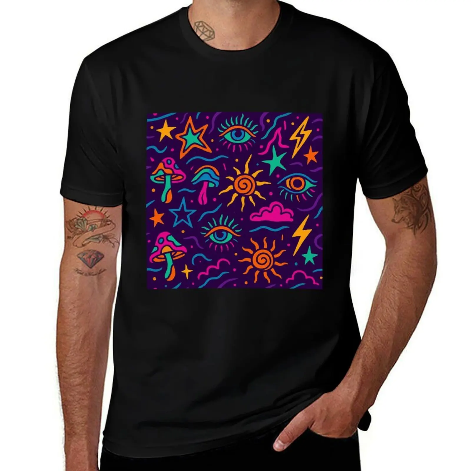 Psychedelic Design T-Shirt summer shirt T-shirts oversize blacks funny meme t-shirts designer t shirt men 
Psychedelic Design T-Shirt summer shirt T-shirts oversize blacks funny meme t-shirts designer t shirt men