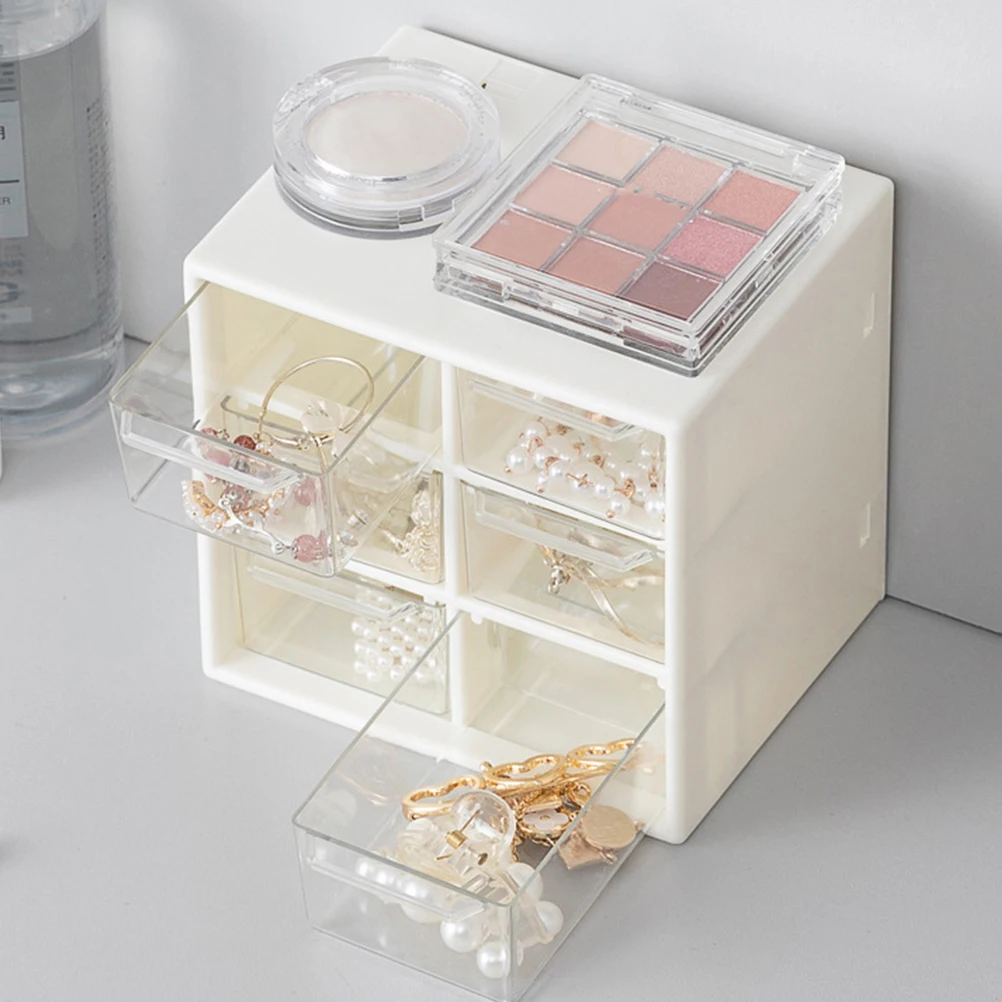 Drawer Type Desktop Storage Box Plastic Large Capacity Multi grid ganizer Pens Rulers Jewelry Visible Drawer Box Work Office
Drawer Type Desktop Storage Box Plastic Large Capacity Multi grid ganizer Pens Rulers Jewelry Visible Drawer Box Work Office