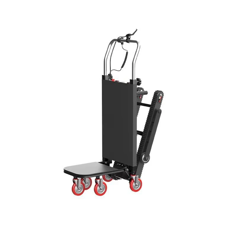 Electric climbing machine going up and down stairs climbing artifact truck moving heavy goods automatic crawler folding 
Electric climbing machine going up and down stairs climbing artifact truck moving heavy goods automatic crawler folding