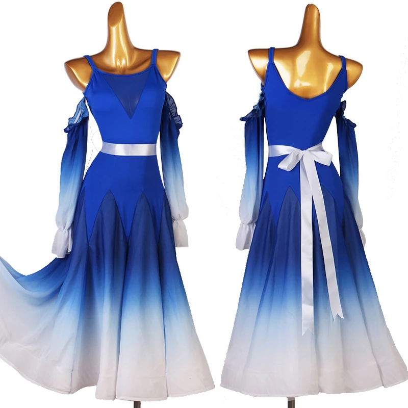 Modern Dance Ballroom Dance Performance Competition Dress For Women Costume Dress Clothing Waltz Dance Stage Clothes DQL10022
Modern Dance Ballroom Dance Performance Competition Dress For Women Costume Dress Clothing Waltz Dance Stage Clothes DQL10022