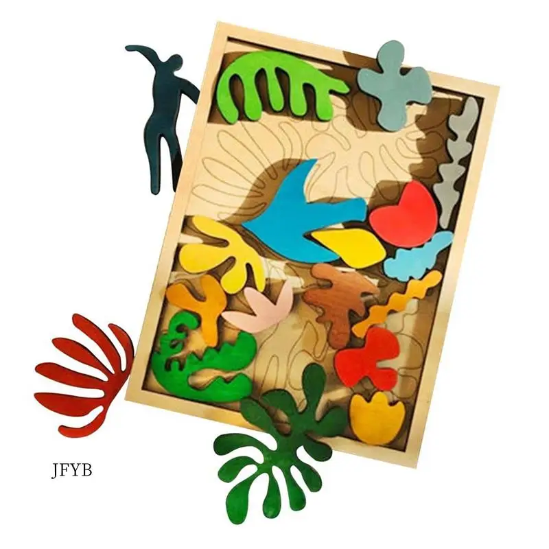 JY-1 Piece Matisse Montessori Puzzle Wooden Toys Random Color Wood For Early Educational Gift For Kids 1-3 Years Old
JY-1 Piece Matisse Montessori Puzzle Wooden Toys Random Color Wood For Early Educational Gift For Kids 1-3 Years Old
