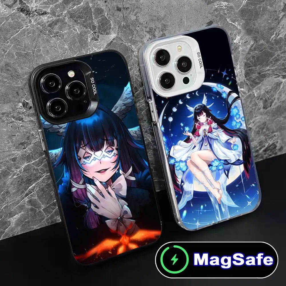 Чехол для телефона Genshin Impact Columbina для iPhone 17, 16, 15, 14, 13, 12, 11 Air Pro Max Plus MagSafe, полупрозрачный красочный чехол, красивый
Чехол для телефона Genshin Impact Columbina для iPhone 17, 16, 15, 14, 13, 12, 11 Air Pro Max Plus MagSafe, полупрозрачный красочный чехол, красивый