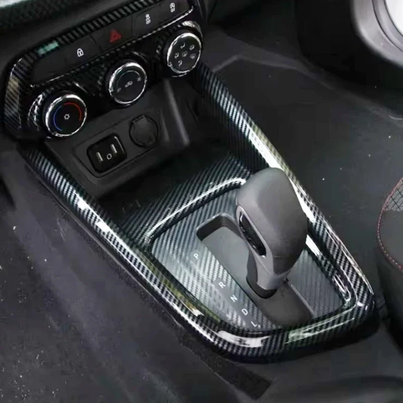 Car Gearbox Shift Gear Panel Frame Decoration Cover Trim For Chevrolet Cavalier ONIX 2019 - 2024 ABS Carbon Fiber Accessories
Car Gearbox Shift Gear Panel Frame Decoration Cover Trim For Chevrolet Cavalier ONIX 2019 - 2024 ABS Carbon Fiber Accessories