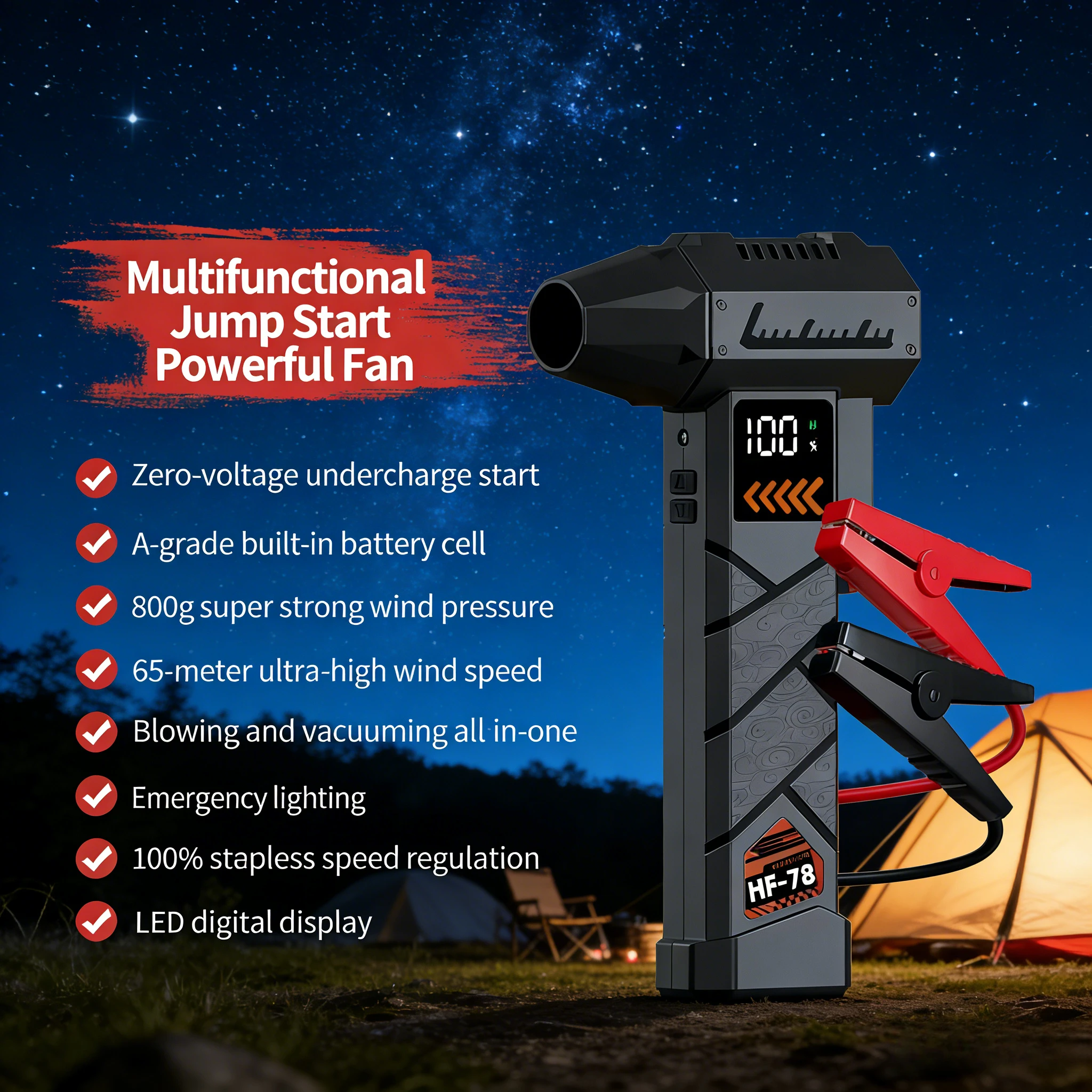 MAX Turbine Hair Dryer Powerful Air Blower Brushless Motor Turbine Fan Wind Speed: 65 meters/second 52 meters/second 10000 mAh
MAX Turbine Hair Dryer Powerful Air Blower Brushless Motor Turbine Fan Wind Speed: 65 meters/second 52 meters/second 10000 mAh