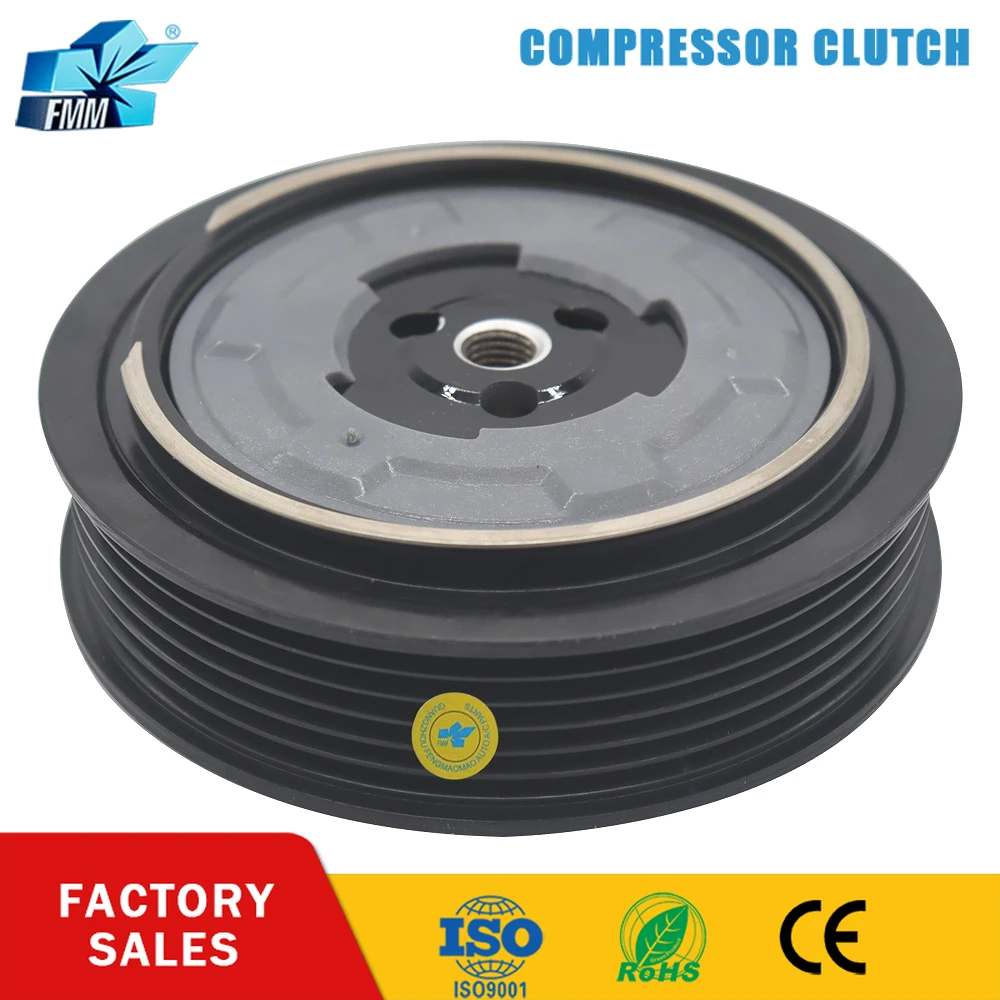 FMM 7SEU16C A/C AC Compressor Clutch Pulley for Volkswagen Magotan Skoda 6Grooves 6pk 1K0820803N 1K0820803QX 1K0820859F
FMM 7SEU16C A/C AC Compressor Clutch Pulley for Volkswagen Magotan Skoda 6Grooves 6pk 1K0820803N 1K0820803QX 1K0820859F