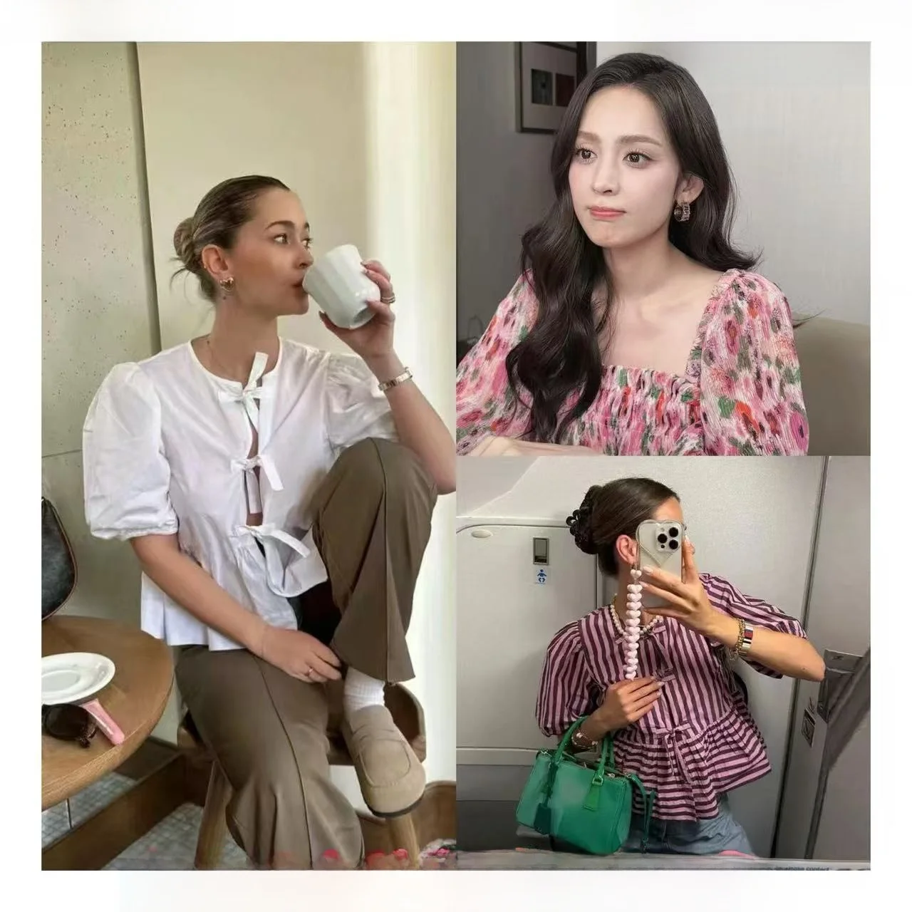 Women's Bubble Sve irt Knot Top Linen Qui very Striped Korean Sle Loose Fit ort Sve round Ne
Women's Bubble Sve irt Knot Top Linen Qui very Striped Korean Sle Loose Fit ort Sve round Ne