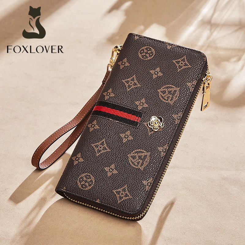 Women's Long Wallet PVC Leather 2026 New Fashion Money Bag Retro Multi-card Slot Clutch Holder Bag Female Anti-theft Phone Purse
Women's Long Wallet PVC Leather 2026 New Fashion Money Bag Retro Multi-card Slot Clutch Holder Bag Female Anti-theft Phone Purse