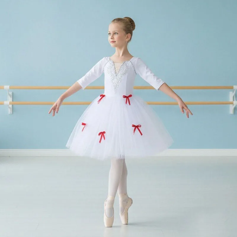 Girls Ballet Tutu Dress Flower Women Dance Performance Swan Theme Party Princess Costume Children's Fashion Outfit for Performan
Girls Ballet Tutu Dress Flower Women Dance Performance Swan Theme Party Princess Costume Children's Fashion Outfit for Performan