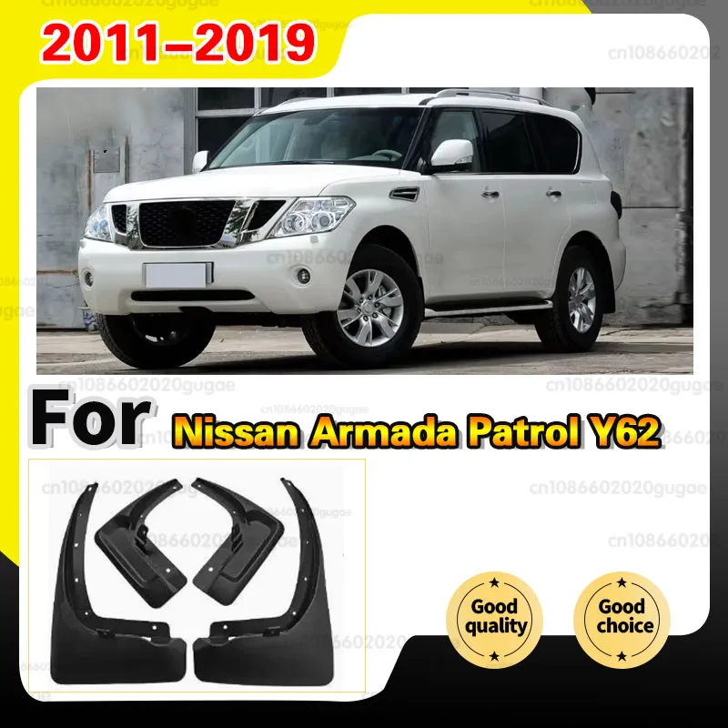 For Nissan Armada Patrol Royale Nismo QX80 Y62 2011-2019 Splash Guard Mudflap 2012 2013 2014 2015 2016 4PCS Mud Flaps Mudguard
For Nissan Armada Patrol Royale Nismo QX80 Y62 2011-2019 Splash Guard Mudflap 2012 2013 2014 2015 2016 4PCS Mud Flaps Mudguard