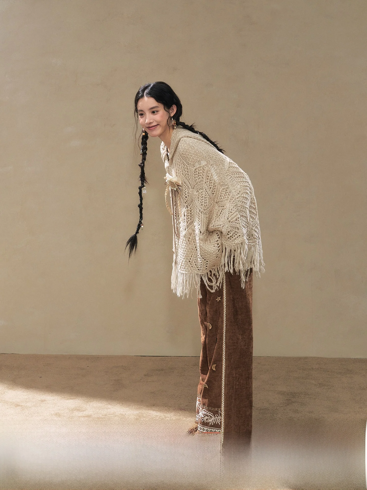 July Evening Original Design Ferni Lu Loose Knitted Hat Coat Women's Autumn Casual Sle Long Sve Hooded Knitwear
July Evening Original Design Ferni Lu Loose Knitted Hat Coat Women's Autumn Casual Sle Long Sve Hooded Knitwear