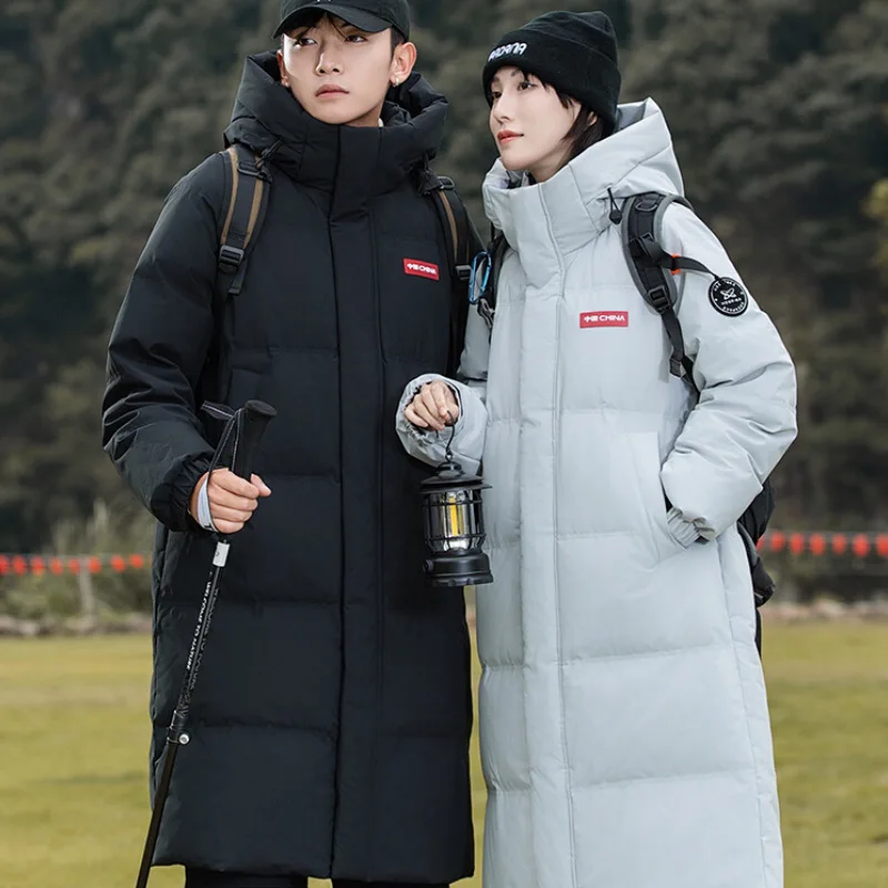 Утепленное зимнее новое вязаное пальто-шапка для пар, женское и мужское, длинное хлопковое пальто выше колена, теплое модное верхнее пальто
Утепленное зимнее новое вязаное пальто-шапка для пар, женское и мужское, длинное хлопковое пальто выше колена, теплое модное верхнее пальто