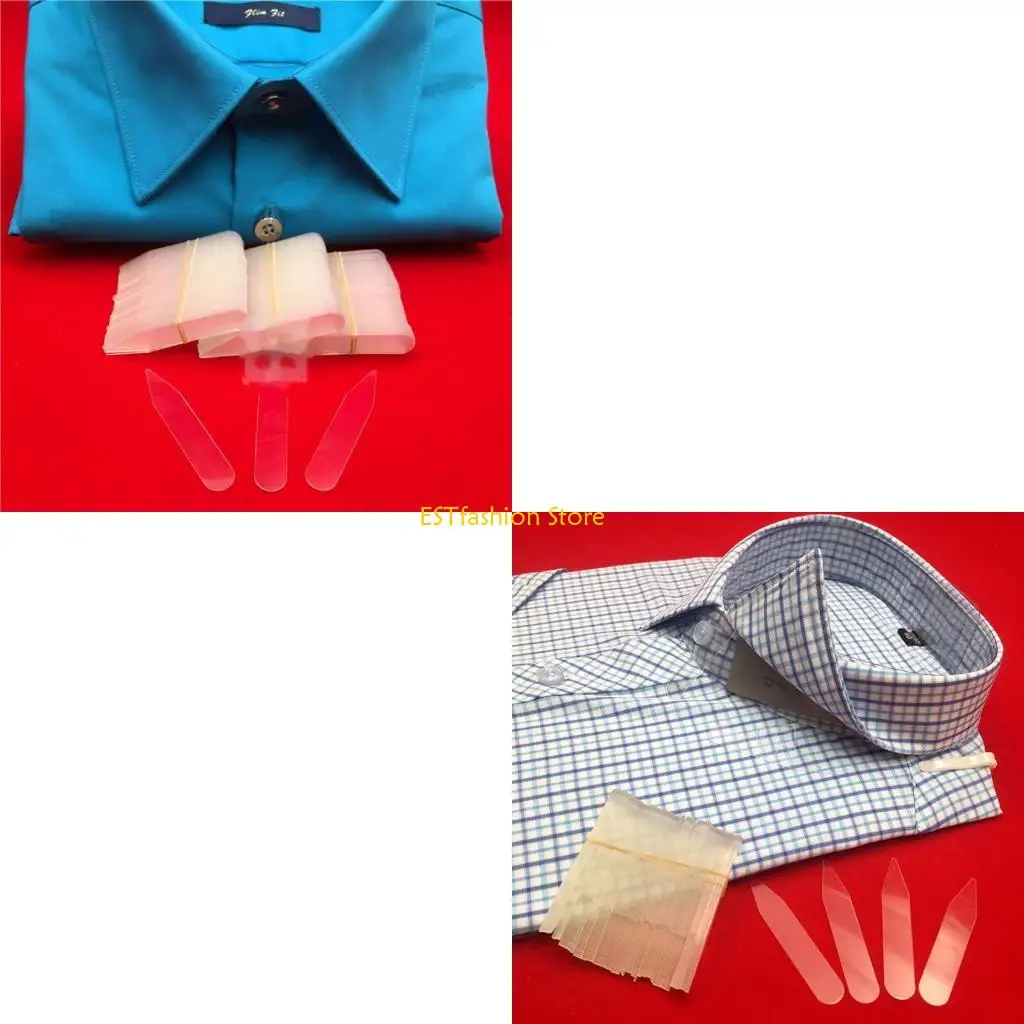 Y5GC 200 шт., матовый прозрачный воротник-стойка для классической рубашки, мужские подарки, прозрачный пластиковый воротник,
Y5GC 200 шт., матовый прозрачный воротник-стойка для классической рубашки, мужские подарки, прозрачный пластиковый воротник,