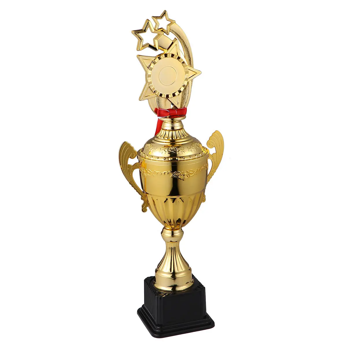 1Pcs Shiny Gold Metal Star Trophy Longlasting Winner Award Trophy for School Office Team Events Staff Motivation Gift
1Pcs Shiny Gold Metal Star Trophy Longlasting Winner Award Trophy for School Office Team Events Staff Motivation Gift
