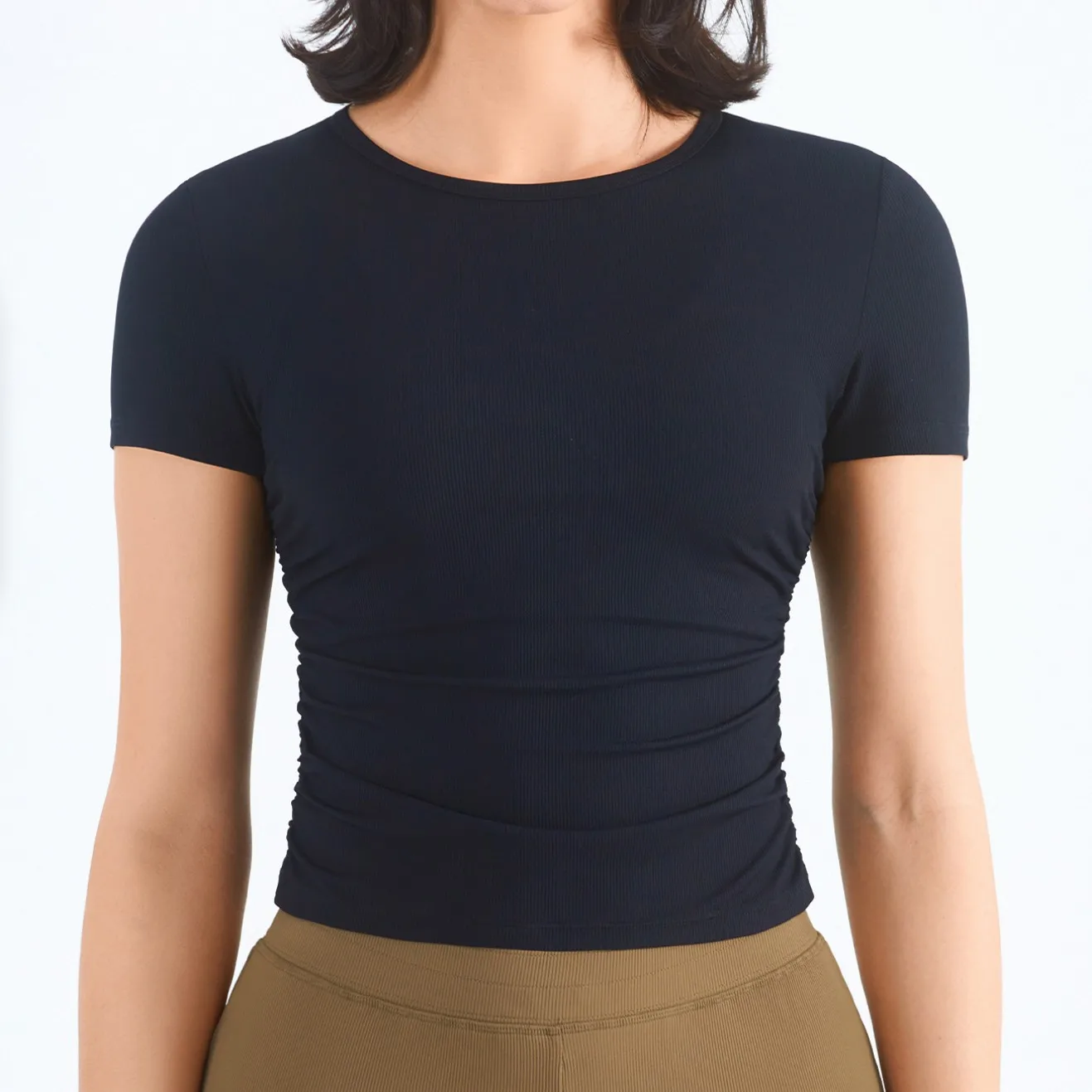 Women Fitness Shirts Quick Dry Workout T Shirt Elastic Yoga Sport Tights Gym Running Short Sleeve Yoga Tops
Women Fitness Shirts Quick Dry Workout T Shirt Elastic Yoga Sport Tights Gym Running Short Sleeve Yoga Tops