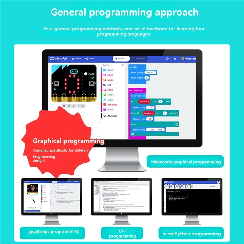 Новый! !Для Microbit V2 Micro:Bit V2 макетная плата программируемый комплект часов для образования обучающий комплект для школы DIY Project
Новый! !Для Microbit V2 Micro:Bit V2 макетная плата программируемый комплект часов для образования обучающий комплект для школы DIY Project