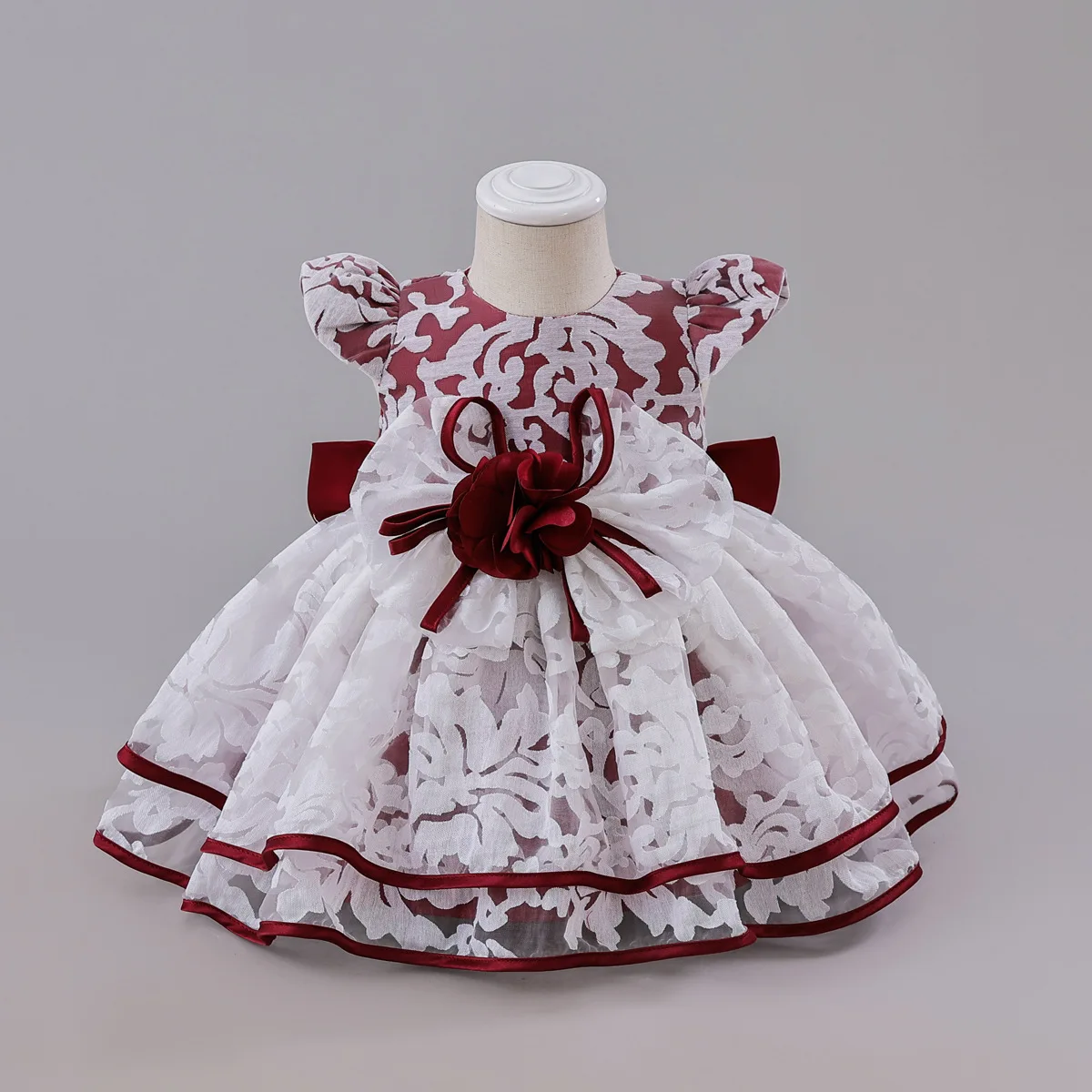 Children's Princess dress Cute color contrast small flying sleeve flower children's wedding dress Summer Flower baby Girls Show
Children's Princess dress Cute color contrast small flying sleeve flower children's wedding dress Summer Flower baby Girls Show