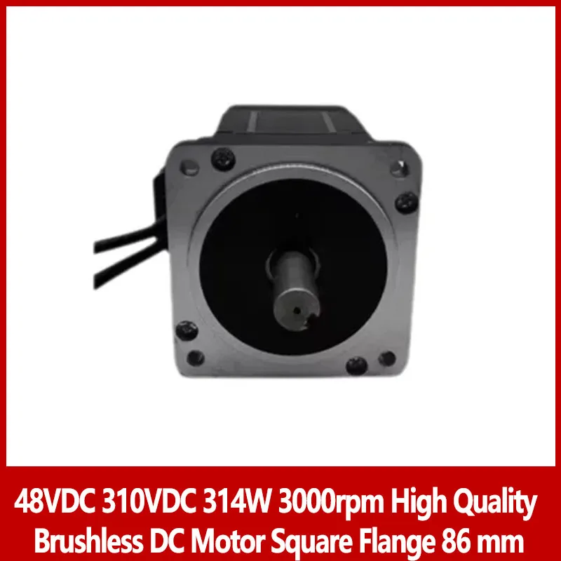 48 В постоянного тока, 310 В постоянного тока, 314 Вт, 3000 об/мин, высококачественный бесщеточный двигатель постоянного тока с квадратным фланцем, 86 мм
48 В постоянного тока, 310 В постоянного тока, 314 Вт, 3000 об/мин, высококачественный бесщеточный двигатель постоянного тока с квадратным фланцем, 86 мм