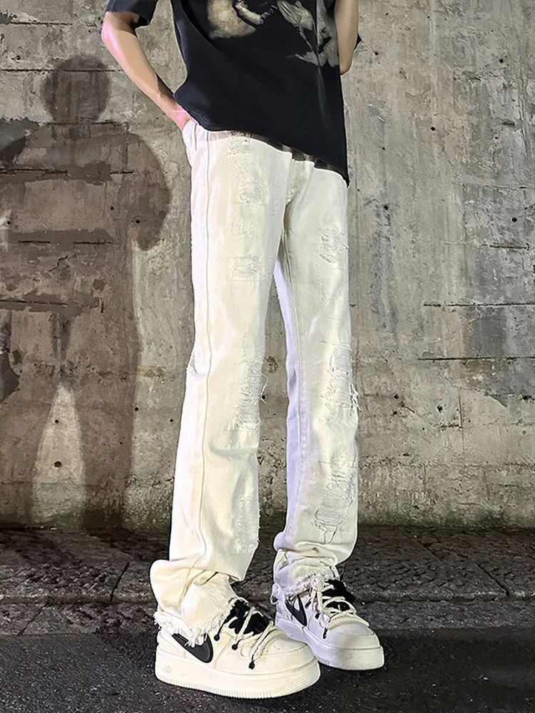 Fall 2025 New Sle Vibe Micro Flare Jeans Men Women High Street Trend Brand Haome Casual Long Pants Straight Cut Loose Fit
Fall 2025 New Sle Vibe Micro Flare Jeans Men Women High Street Trend Brand Haome Casual Long Pants Straight Cut Loose Fit