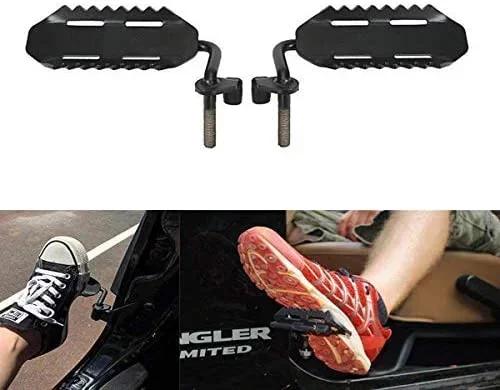 ApolloCar Exterior Accessories 2Pcs Door Foot Pegs Solid Steel Black Kick Panel Foot Rest Pedals for 2007-2017Wrangler JK JL
ApolloCar Exterior Accessories 2Pcs Door Foot Pegs Solid Steel Black Kick Panel Foot Rest Pedals for 2007-2017Wrangler JK JL