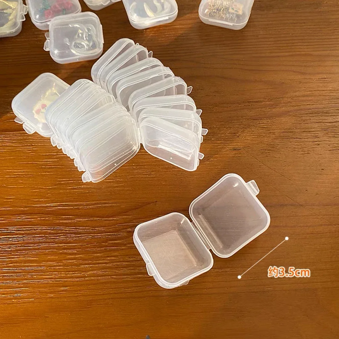 3pcs Plastic Storage Box PVC Anti-oxidation Transparent Portable Large-capacity Dust-proof Necklace Finishing Jewelry Box
3pcs Plastic Storage Box PVC Anti-oxidation Transparent Portable Large-capacity Dust-proof Necklace Finishing Jewelry Box