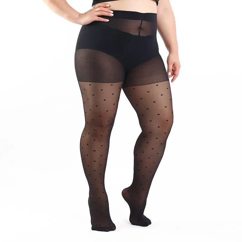 Women Plus Size Pantyhose, High Waist Nylon Sheer Black Stockings, High Quality Large Size for Ladies & Big Girls Daily Wear
Women Plus Size Pantyhose, High Waist Nylon Sheer Black Stockings, High Quality Large Size for Ladies & Big Girls Daily Wear
