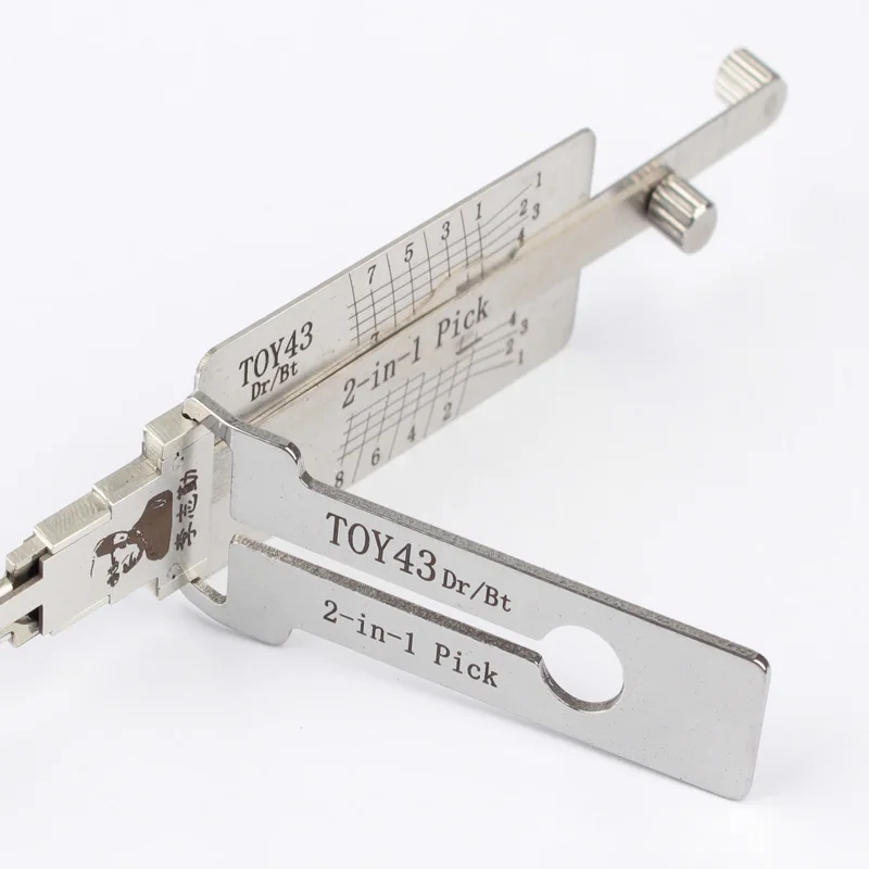 LISHI TOY43 Dr Bt 4 и 7 зубьев сломанных 2-в-1 для Toyota Older для Camry Pick и декодера, дверной замок, открытый слесарный инструмент
LISHI TOY43 Dr Bt 4 и 7 зубьев сломанных 2-в-1 для Toyota Older для Camry Pick и декодера, дверной замок, открытый слесарный инструмент