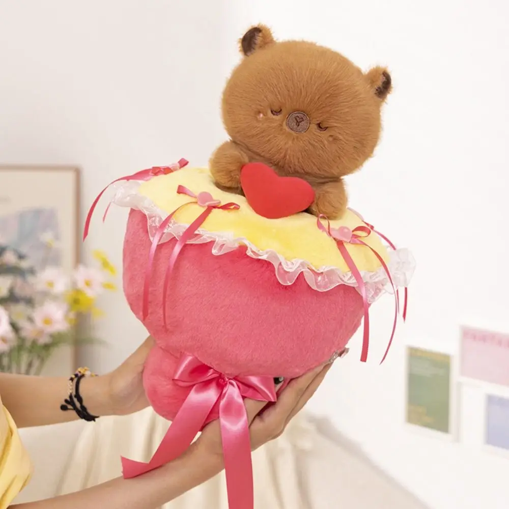 Cartoon Animal Capybara Plush Bouquet Handmade Cute Panda Bouquet Plush Toys 40cm Soft Animal Bridal Bouquet Graduation Gifts
Cartoon Animal Capybara Plush Bouquet Handmade Cute Panda Bouquet Plush Toys 40cm Soft Animal Bridal Bouquet Graduation Gifts